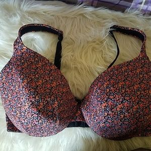 Cacique Floral Padded Bra - 40DDD
